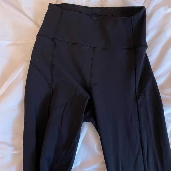 Black Lululemon Leggings - Picture 2 of 4